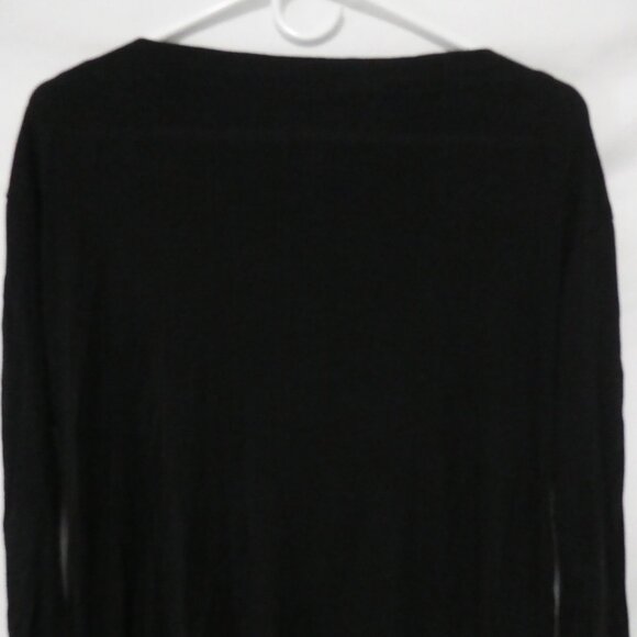 JOE FRESH | small | Black Long Sleeve Pullover Shirt - Picture 4 of 14